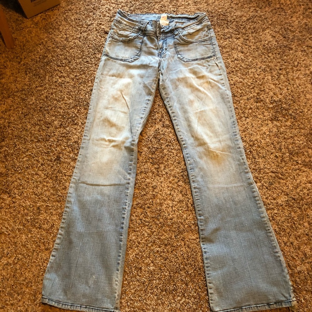 H2j jeans Size 7/8 Vintage Well loved